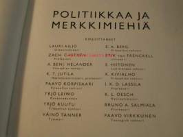 Politiikkaa ja merkkimiehiä