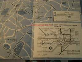 LONDON A MAP FOR TOURISTS
