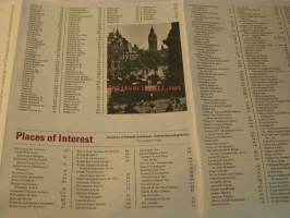 LONDON A MAP FOR TOURISTS