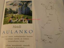 MATKAILUMAJAT JA HOTELLIT  1964-1965