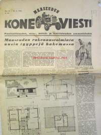 Koneviesti 1956 nr 12 -mm. Zetor mainos, koetusselostus, Volvo traktori T 25, Sveitsiläinen soletta, TEHO kuivuri, katso kuvista tarkemmin sisältö.