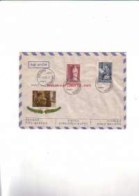 Ensipäiväkuori / First Day Cover Suomen Pipliaseura 400 v 2.10.1948