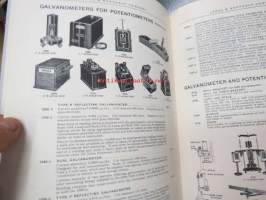 Apparatus for Hydrogen ion concentration (pH) Measurements in laboratory and plant - Catalog EN-96 1937 - Leeds &amp; Northrup Company