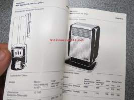 Empfehlenswerte Ölheizgeräte / Des bruleurs a mazout recommandables / Stufe a nafta raccamandabili / Oil heating devices to be recommended -Keski-Eurooppalaisten