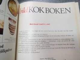 Bildkokboken - 244 recept -keittokirja, jossa annoskuvat ja reseptit erikseen