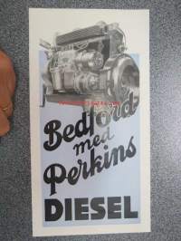 Bedford med Perkins Diesel -myyntiesite