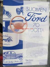 Suomen Ford 70 vuotta -esite