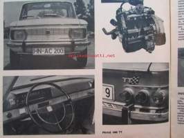Tuulilasi 1966 nr 1, Koeajossa Mustang GT 1966, Hilman Imp koeselostuksessa, NSU 1000 TT, Hylätyt autot Tattarisuolla, Volvo PV 544, Ruotsi vaihtaa oikealle,