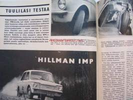 Tuulilasi 1966 nr 1, Koeajossa Mustang GT 1966, Hilman Imp koeselostuksessa, NSU 1000 TT, Hylätyt autot Tattarisuolla, Volvo PV 544, Ruotsi vaihtaa oikealle,