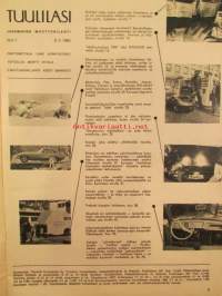 Tuulilasi 1965 nr 1 -mm. Kannessa Isuzu Bellet 1500, Tuulilasin testissä Trabant 601, Veneentekijä, Helmikuun autoja Citroen DS 19 Pallas, Jaquar Mark 2 ja Mark