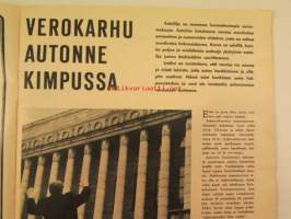 Tuulilasi 1965 nr 1 -mm. Kannessa Isuzu Bellet 1500, Tuulilasin testissä Trabant 601, Veneentekijä, Helmikuun autoja Citroen DS 19 Pallas, Jaquar Mark 2 ja Mark