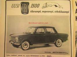 Tuulilasi 1965 nr 1 -mm. Kannessa Isuzu Bellet 1500, Tuulilasin testissä Trabant 601, Veneentekijä, Helmikuun autoja Citroen DS 19 Pallas, Jaquar Mark 2 ja Mark
