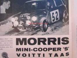 Tuulilasi 1965 nr 1 -mm. Kannessa Isuzu Bellet 1500, Tuulilasin testissä Trabant 601, Veneentekijä, Helmikuun autoja Citroen DS 19 Pallas, Jaquar Mark 2 ja Mark