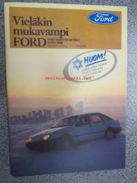 Ford varusteluettelo syksy 1986