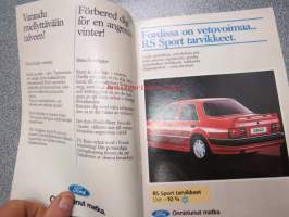 Ford varusteluettelo syksy 1986