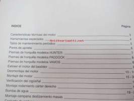 Derbi Manuel de Taller motor Monoblock -korjaamokirja