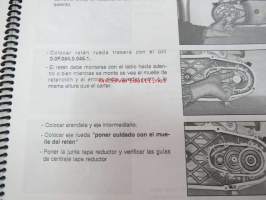 Derbi Manuel de Taller motor Monoblock -korjaamokirja