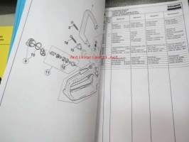 Dolmar PS-33 (43600-), PS-340, PS-341, PS-400, PS-401, PS-410, PS-411 Spare Parts List / Liste des pieces / Ersatzteilliste / Lista de piezas repuesto