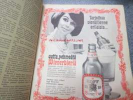 Me naiset 1967 nr 15 sis. mm. seur. artikkelit / kuvat / mainokset; Friitala, Kulta-Katriina, Koff Wienerbier, Pikkunaiset Kristiina Kankaanpää - Leeni Vesanen -