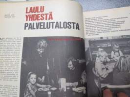 Me naiset 1967 nr 15 sis. mm. seur. artikkelit / kuvat / mainokset; Friitala, Kulta-Katriina, Koff Wienerbier, Pikkunaiset Kristiina Kankaanpää - Leeni Vesanen -