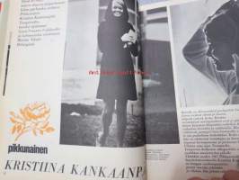 Me naiset 1967 nr 15 sis. mm. seur. artikkelit / kuvat / mainokset; Friitala, Kulta-Katriina, Koff Wienerbier, Pikkunaiset Kristiina Kankaanpää - Leeni Vesanen -