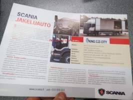 Scania jakeluauto - heti valmis töihin -myyntiesite