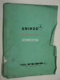 Unimog-S maastotraktori malli 404 (M180/II) -käyttöohjekirja