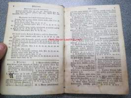 Psaltari, Suomeksi. Suomen Biblia-Seuralda toimitettu. Turusa, Prändätty J. Chr. Frenckellin ja Pojan tykönä 1844 (Psalttari)