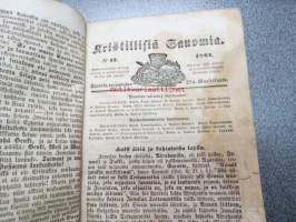Kristilisiä Sanomia wuonna 1861-1862 -sidottu vuosikerta