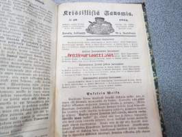 Kristilisiä Sanomia wuonna 1861-1862 -sidottu vuosikerta
