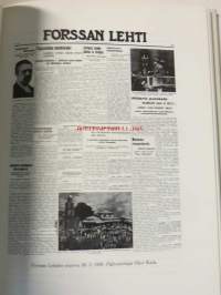 Forssan Lehti 1917-1987. 70 vuotta Lounais-Hämeen vuoksi