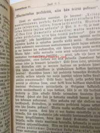 Elämänsanoja kodin hartauskirja sisältävä Fred. Gabriel Hedberginn kirjoituksista koottuja päivittäisiä tutkiskeluja