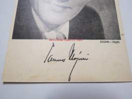 Tauno Majuri -elokuvapostikortti, Suomi-Filmi, Sotainvaliidit ry Filmitähti I -sarjaa