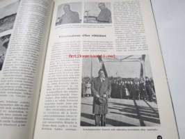 Me kaikki A. Ahlström Osakeyhtiön henkilökuntalehti 1959 nr 4, Warkaus rakentaa siltoja, Vihantasalmen sillan vihkijäiset, iso kuva Pasi Kivinen Karhulan