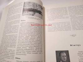 Me kaikki A. Ahlström Osakeyhtiön henkilökuntalehti 1958 nr 1, mietteitä metsätyöstä