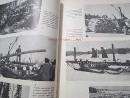 Me kaikki A. Ahlström Osakeyhtiön henkilökuntalehti 1958 nr 1, mietteitä metsätyöstä