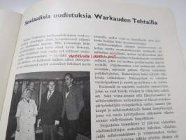 Me kaikki A. Ahlström Osakeyhtiön henkilökuntalehti 1958 nr 1, mietteitä metsätyöstä
