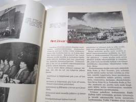 Me kaikki A. Ahlström Osakeyhtiön henkilökuntalehti 1958 nr 2, huomispäivän omakotitalo, millä tavoin läm mitän omakotitalon, omakotirakennustoimintaa