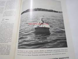 Me kaikki A. Ahlström Osakeyhtiön henkilökuntalehti 1958 nr 2, huomispäivän omakotitalo, millä tavoin läm mitän omakotitalon, omakotirakennustoimintaa