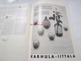 Me kaikki A. Ahlström Osakeyhtiön henkilökuntalehti 1958 nr 3, pientä juttua puhelimistä, mietteitä harjoittelustani Suomessa Karhulan tehtailla (Karl