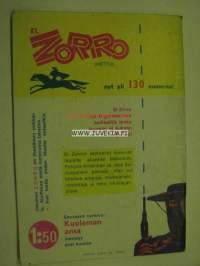 El Zorro nr 135 Naamioitu vieras