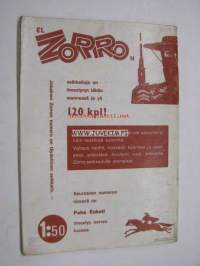 El Zorro nr 123 Tappajan kosto