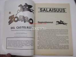 El Zorro nr 8 Salaisuus