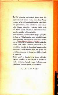 Kiltit tantit, 1959.  Pakinoita.