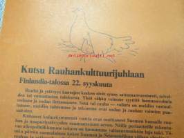 Kulttuurivihkot - taisteleva kulttuurilehti 1974 nr 4, sis. mm. seur. artikkelit; Taide kuuluu kansalle, Esko-Juhani Tennilä - toisenlaista Pohjolaa - Muurmanskin