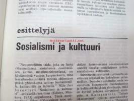 Kulttuurivihkot - taisteleva kulttuurilehti 1974 nr 1, sis. mm. seur. artikkelit; Marxin ja Engelsin suhde taiteeseen, Miksi puhun sodasta? - Veijo Meren