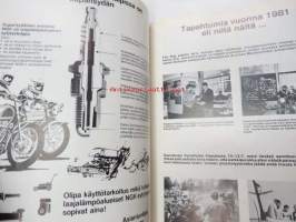 TUMP 1981 Turun Moottoripyöräilijät ry -vuosijulkaisu