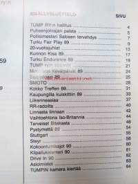 TUMP 1989 Turun Moottoripyöräilijät ry -vuosijulkaisu