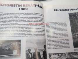 TUMP 1989 Turun Moottoripyöräilijät ry -vuosijulkaisu