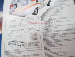 Superior Economy Van ambulance on Chevrolet -koritehtaan myyntiesite
